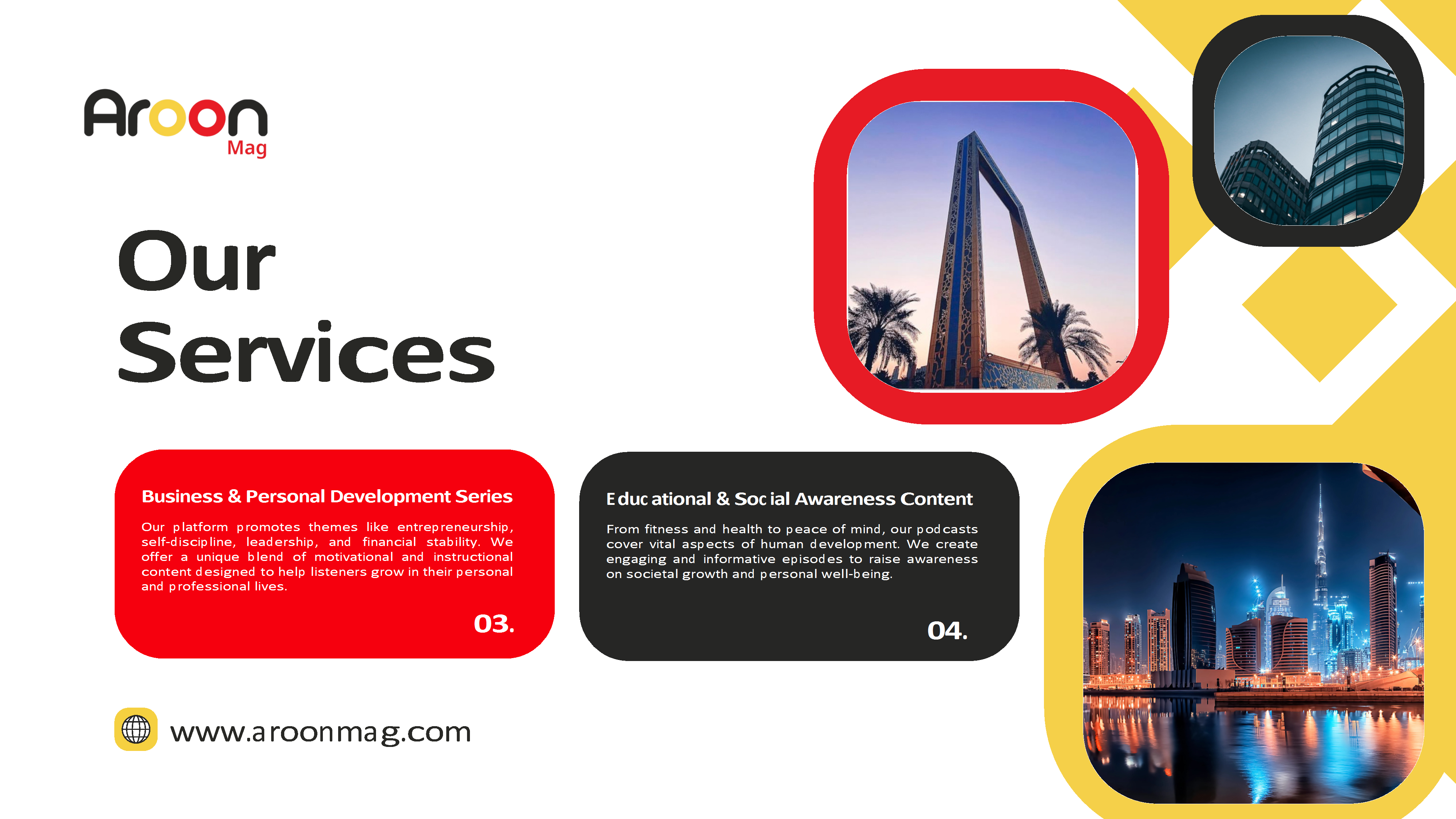 AroonMAG - Services 3-4